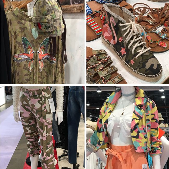 colorful camouflage fashion trend 2018