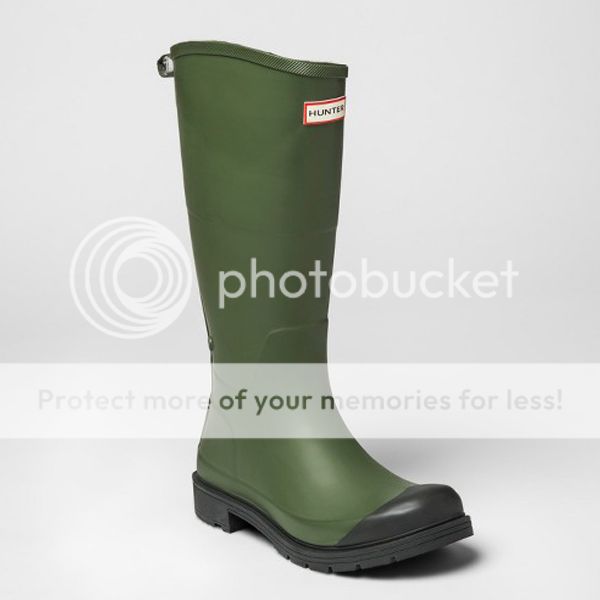 Hunter for Target men's olive rain boots