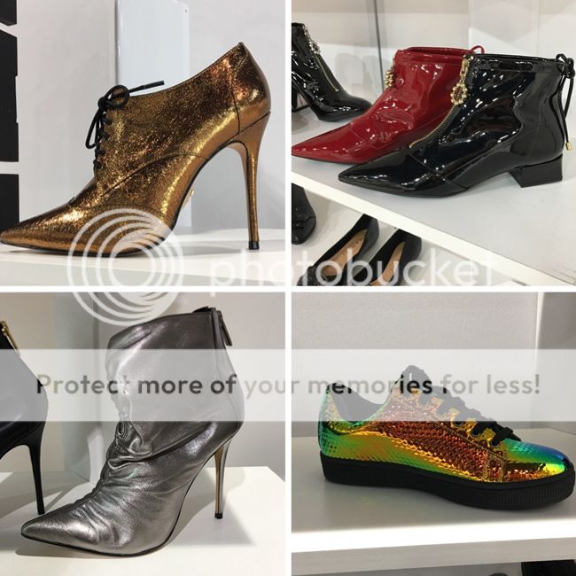 metallic shoes fashion trend 2018