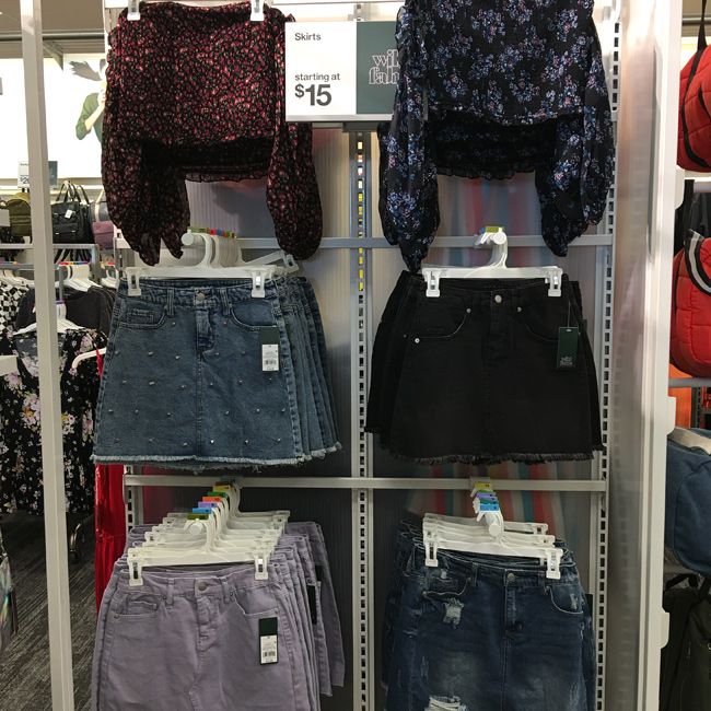 wild fable target mini skirts