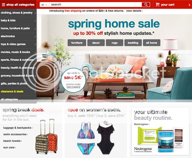 Target.com website