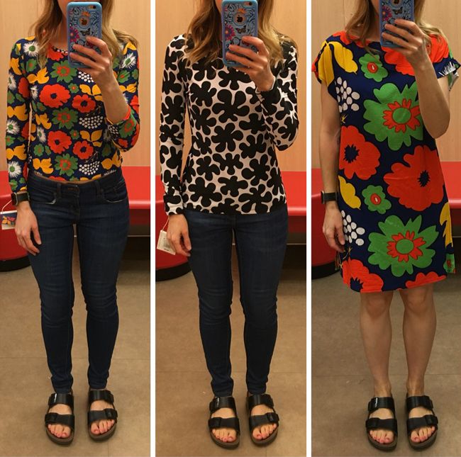 Marimekko For Target Clothing Fitting Room Review, Marimekko for Target rash guard