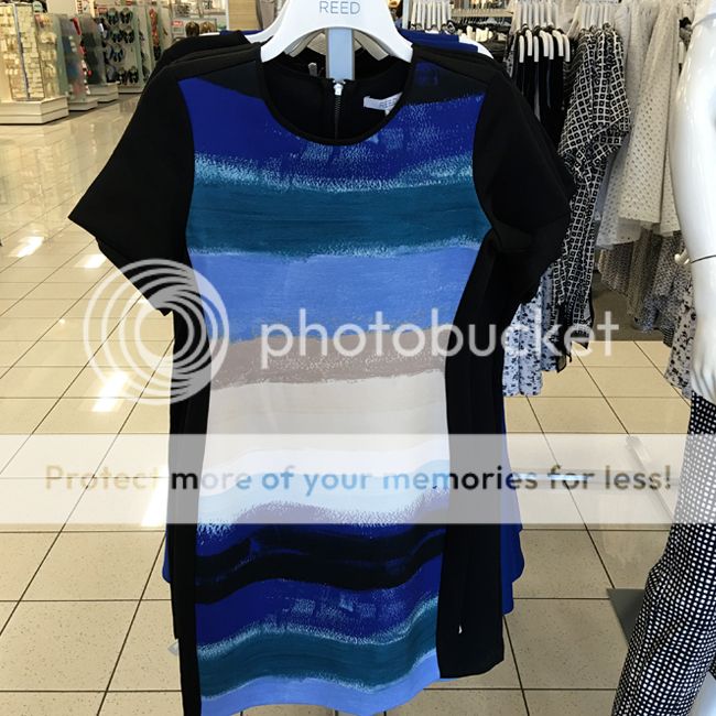 Reed for Kohl's scuba stripe dress