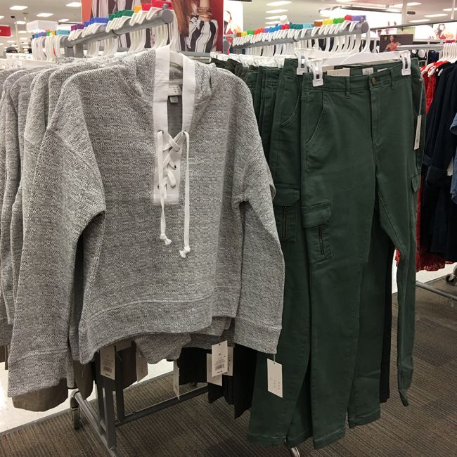 A New Day Target lace up hoodie