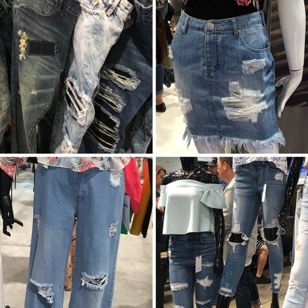 Distressed Denim Trend 2017