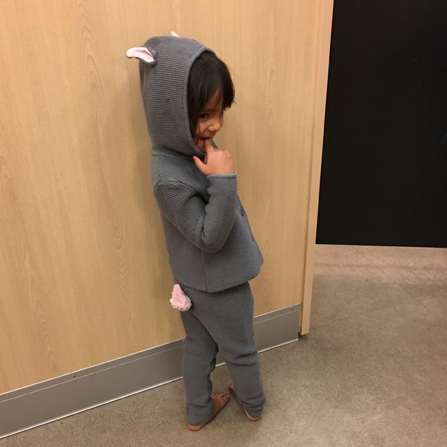 Victoria Beckham for Target Grey Bunny Set