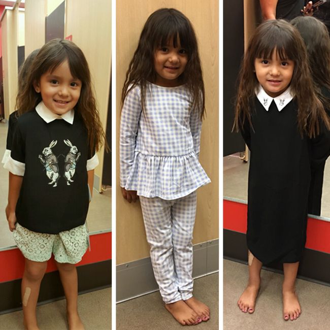 Victoria Beckham for Target Girls outfits