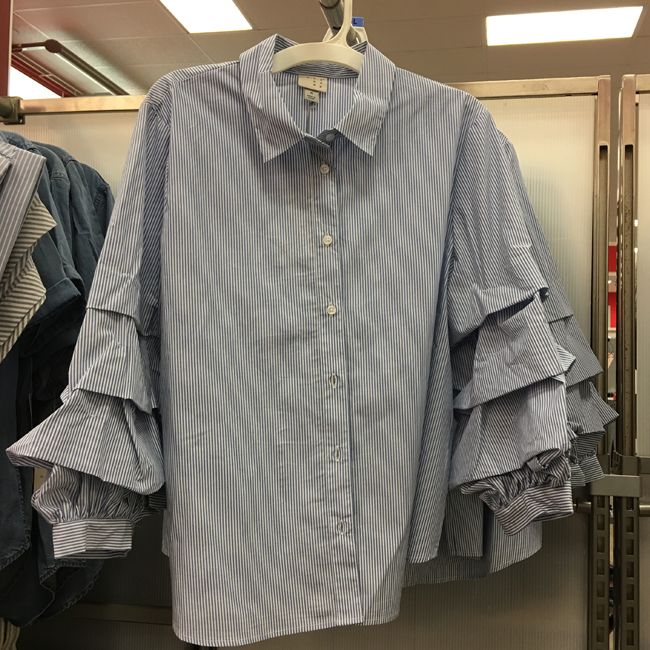 a new day target puffy sleeve blouse