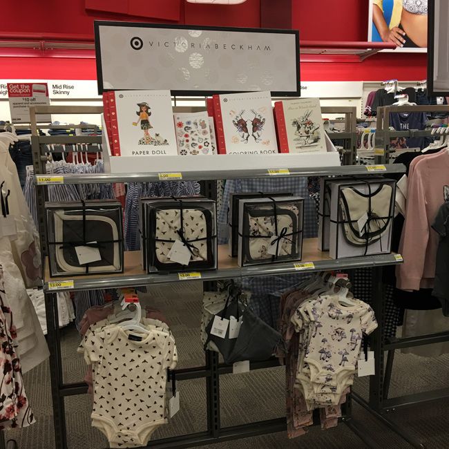 victoria beckham for target babies