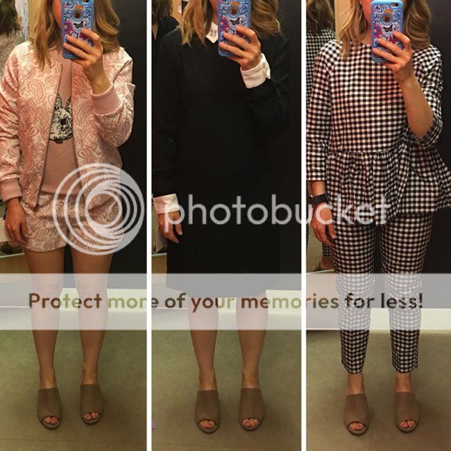 victoria beckham for target bunny dress sweater gingham outfits