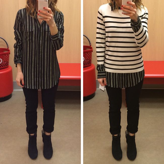 who what wear target bateau stripe sweater, who what wear for target review