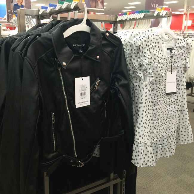 who what wear target minimal moto jacket