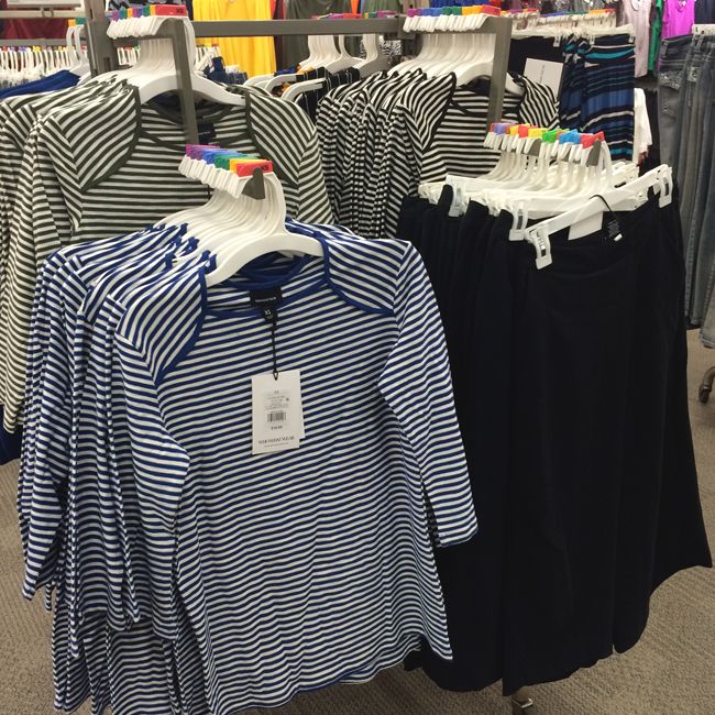 who what wear target stripe tees